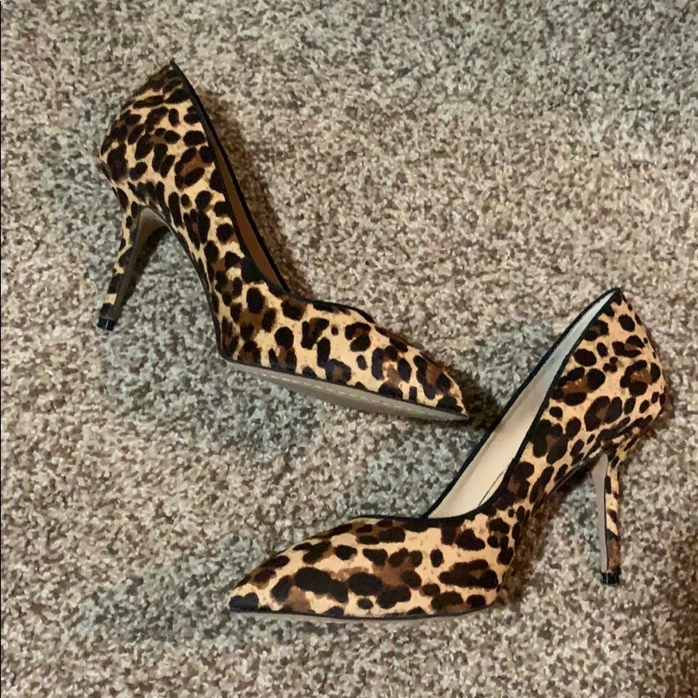 Vince Camuto Leopard Print Stilettos